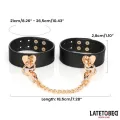8-Teiliges Leder-Bondage-Set mit Aufbewahrungskoffer von Latetobed BDSM Line