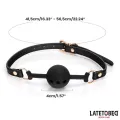 8-Teiliges Leder-Bondage-Set mit Aufbewahrungskoffer von Latetobed BDSM Line