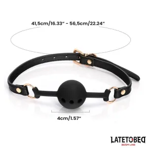 8-Teiliges Leder-Bondage-Set mit Aufbewahrungskoffer von Latetobed BDSM Line