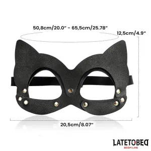 8-Teiliges Leder-Bondage-Set mit Aufbewahrungskoffer von Latetobed BDSM Line