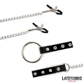 Nippelklemmen mit Penisring von Latetobed BDSM Line