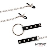 Nippelklemmen mit Penisring von Latetobed BDSM Line | Fesselliebe.de