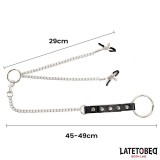 Nippelklemmen mit Penisring von Latetobed BDSM Line | Fesselliebe.de