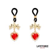 Nippelklemmen mit Edelstein-Anhänger von Latetobed BDSM Line | Fesselliebe.de