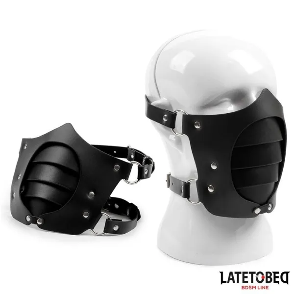 Verstellbare Maske Im Punk-Stil von Latetobed BDSM Line | Fesselliebe.de
