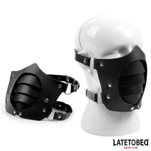 Verstellbare Maske Im Punk-Stil von Latetobed BDSM Line | Fesselliebe.de