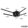Verstellbare Maske Im Punk-Stil von Latetobed BDSM Line