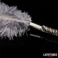 Straussenfeder 44 cm von Latetobed BDSM Line