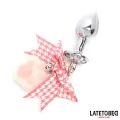 Analplug mit Juwel und Pompon von Latetobed BDSM Line