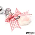 Analplug mit Juwel und Pompon von Latetobed BDSM Line