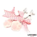 Nippelklemmen mit Kitty-Pfoten-Pompon von Latetobed BDSM Line