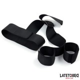Band-Bondage von Hals bis Handgelenk von Latetobed BDSM Line | Fesselliebe.de