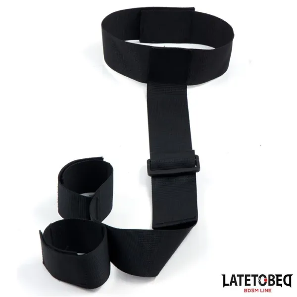 Band-Bondage von Hals bis Handgelenk von Latetobed BDSM Line | Fesselliebe.de