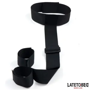 Band-Bondage von Hals bis Handgelenk von Latetobed BDSM Line