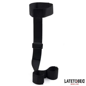 Band-Bondage von Hals bis Handgelenk von Latetobed BDSM Line