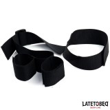 Band-Bondage von Hals bis Handgelenk von Latetobed BDSM Line | Fesselliebe.de
