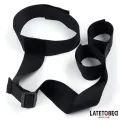 Band-Bondage von Hals bis Handgelenk von Latetobed BDSM Line