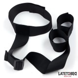 Band-Bondage von Hals bis Handgelenk von Latetobed BDSM Line | Fesselliebe.de