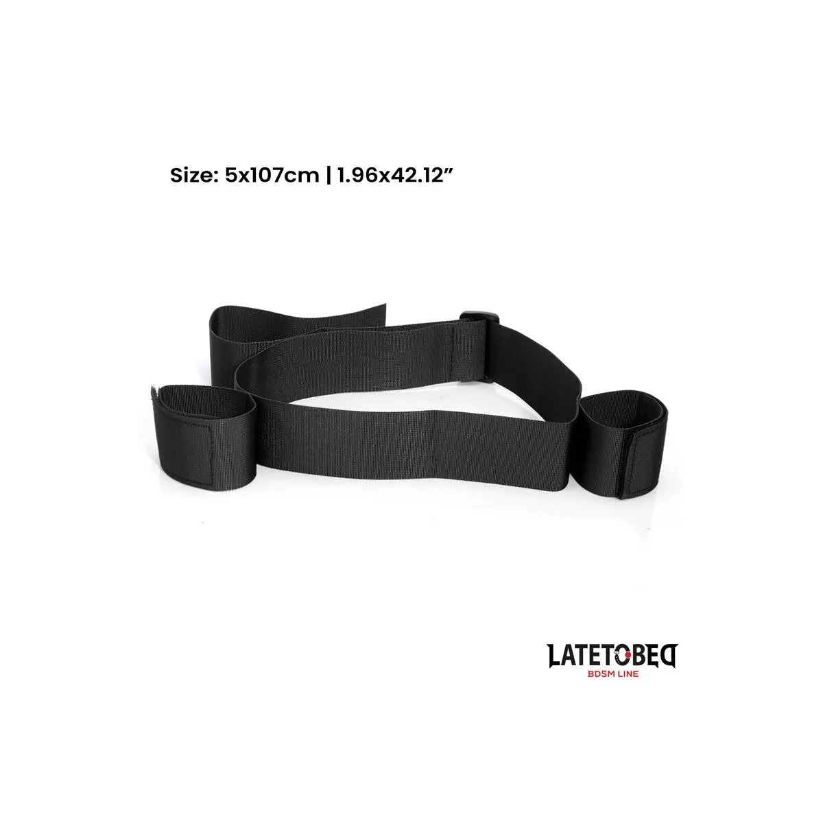 Hüftband und Klettverschluss-Handgelenkmanschette von Latetobed BDSM Line | Fesselliebe.de