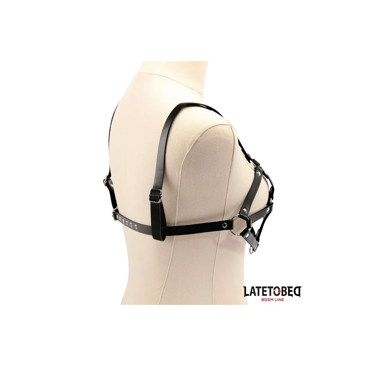 Verstellbarer Brust-Harness von Latetobed BDSM Line | Fesselliebe.de