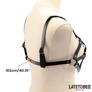 Verstellbarer Brust-Harness von Latetobed BDSM Line