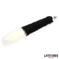 Analplug mit Fuchsschwanz Schwarz-Weiss 40 cm von Latetobed BDSM Line