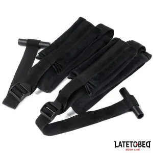 Tür-Sling Schwarz von Latetobed BDSM Line
