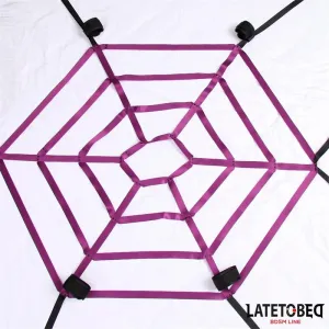 Spider Web Bed Bondage von Latetobed BDSM Line | Fesselliebe.de