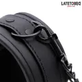 Einfarbige Schwarze Handfessel von Latetobed BDSM Line