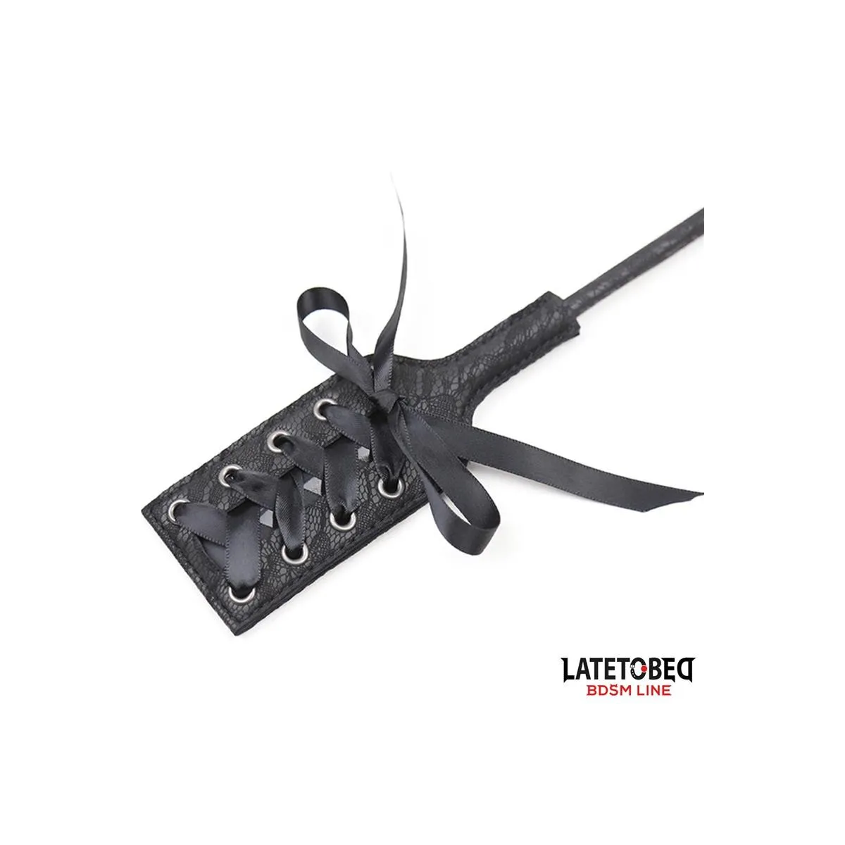 Kitzler mit Mehreren Federn und Spitzenband-Paddelkamm von Latetobed BDSM Line | Fesselliebe.de