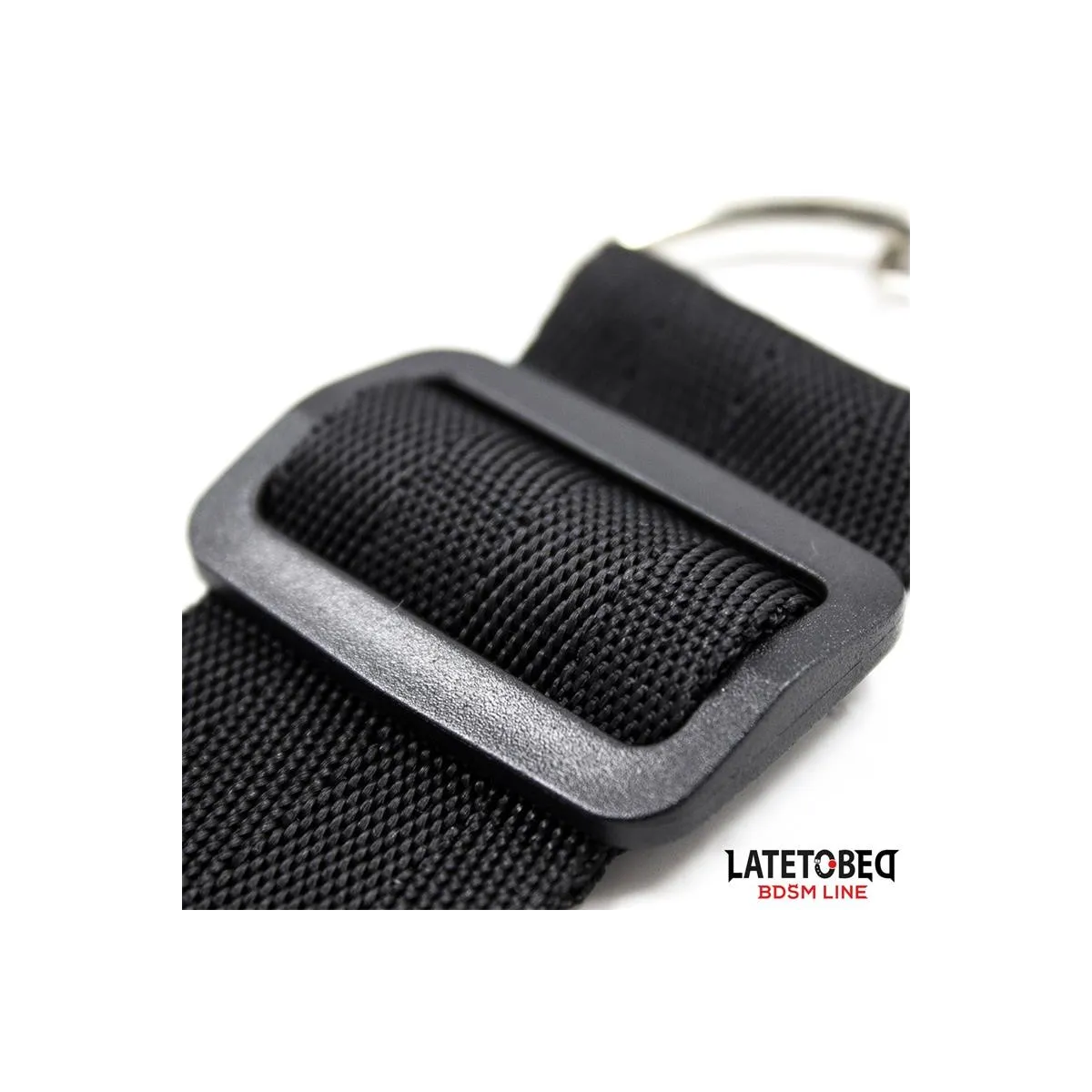 Bettfessel-Set mit Verstellbaren und Abnehmbaren Manschetten von Latetobed BDSM Line | Fesselliebe.de