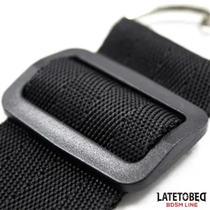 Bettfessel-Set mit Verstellbaren und Abnehmbaren Manschetten von Latetobed BDSM Line