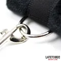 Bettfessel-Set mit Verstellbaren und Abnehmbaren Manschetten von Latetobed BDSM Line