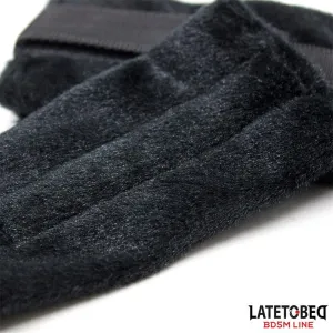 Bettfessel-Set mit Verstellbaren und Abnehmbaren Manschetten von Latetobed BDSM Line