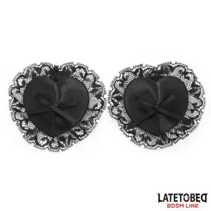 3-Teiliges Bondage-Set Nippelabdeckung, Augenmaske und Handschellen von Latetobed BDSM Line