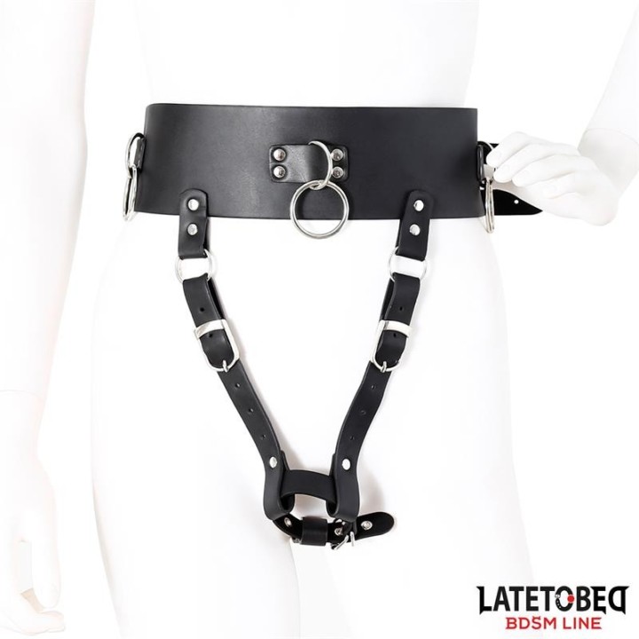 Verstellbarer Keuschheitsgürtel für Frauen von Latetobed BDSM Line | Fesselliebe.de