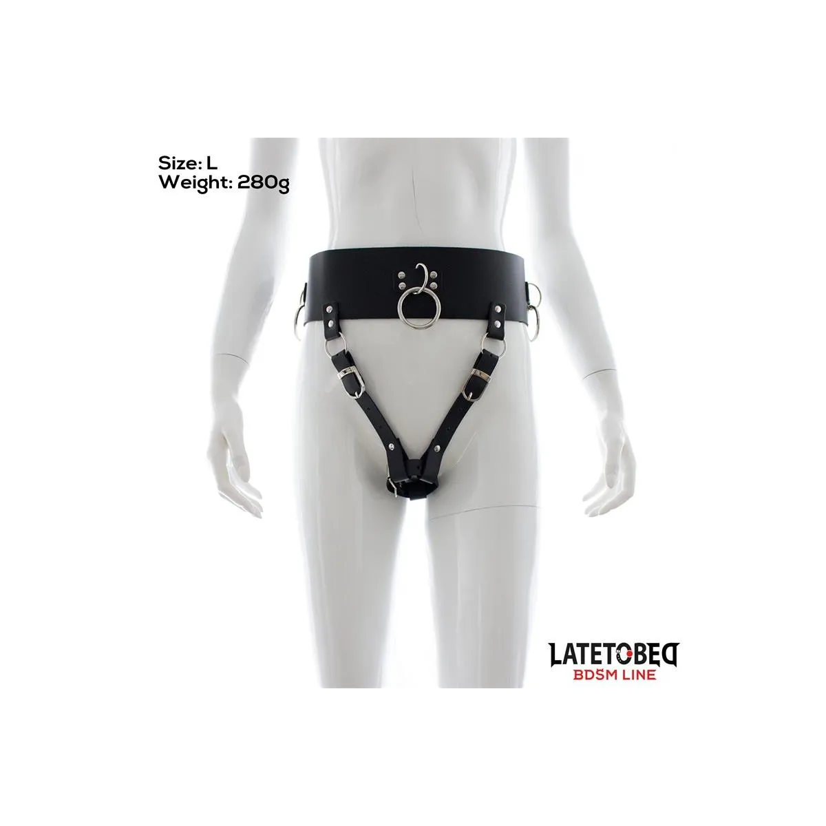 Verstellbarer Keuschheitsgürtel für Frauen von Latetobed BDSM Line | Fesselliebe.de
