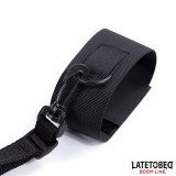 Nylon-Klettverschluss-Bettfesseln mit Kunststoffhaken von Latetobed BDSM Line | Fesselliebe.de