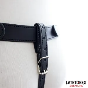 Keuschheitshose mit String, Verstellbar von Latetobed BDSM Line