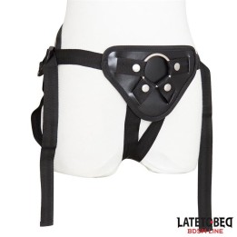 Strapon-Harness mit Breitem, Verstellbarem Gurt von Latetobed BDSM Line | Fesselliebe.de