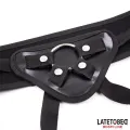 Strapon-Harness mit Breitem, Verstellbarem Gurt von Latetobed BDSM Line