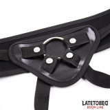 Strapon-Harness mit Breitem, Verstellbarem Gurt von Latetobed BDSM Line | Fesselliebe.de
