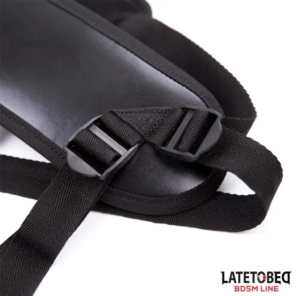 Strapon-Harness mit Breitem, Verstellbarem Gurt von Latetobed BDSM Line | Fesselliebe.de