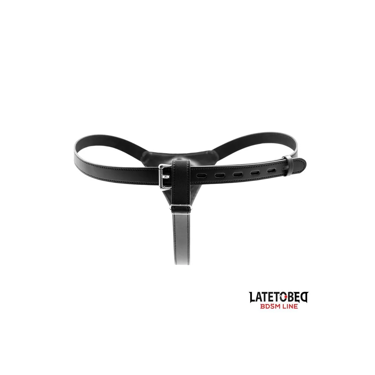 Verstellbarer Strap-On mit Semi-Realistischem Dildo von Latetobed BDSM Line | Fesselliebe.de