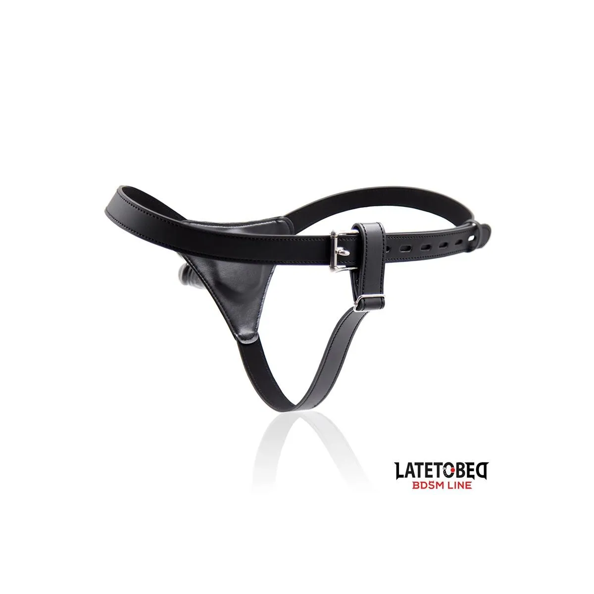 Verstellbarer Strap-On mit Semi-Realistischem Dildo von Latetobed BDSM Line | Fesselliebe.de