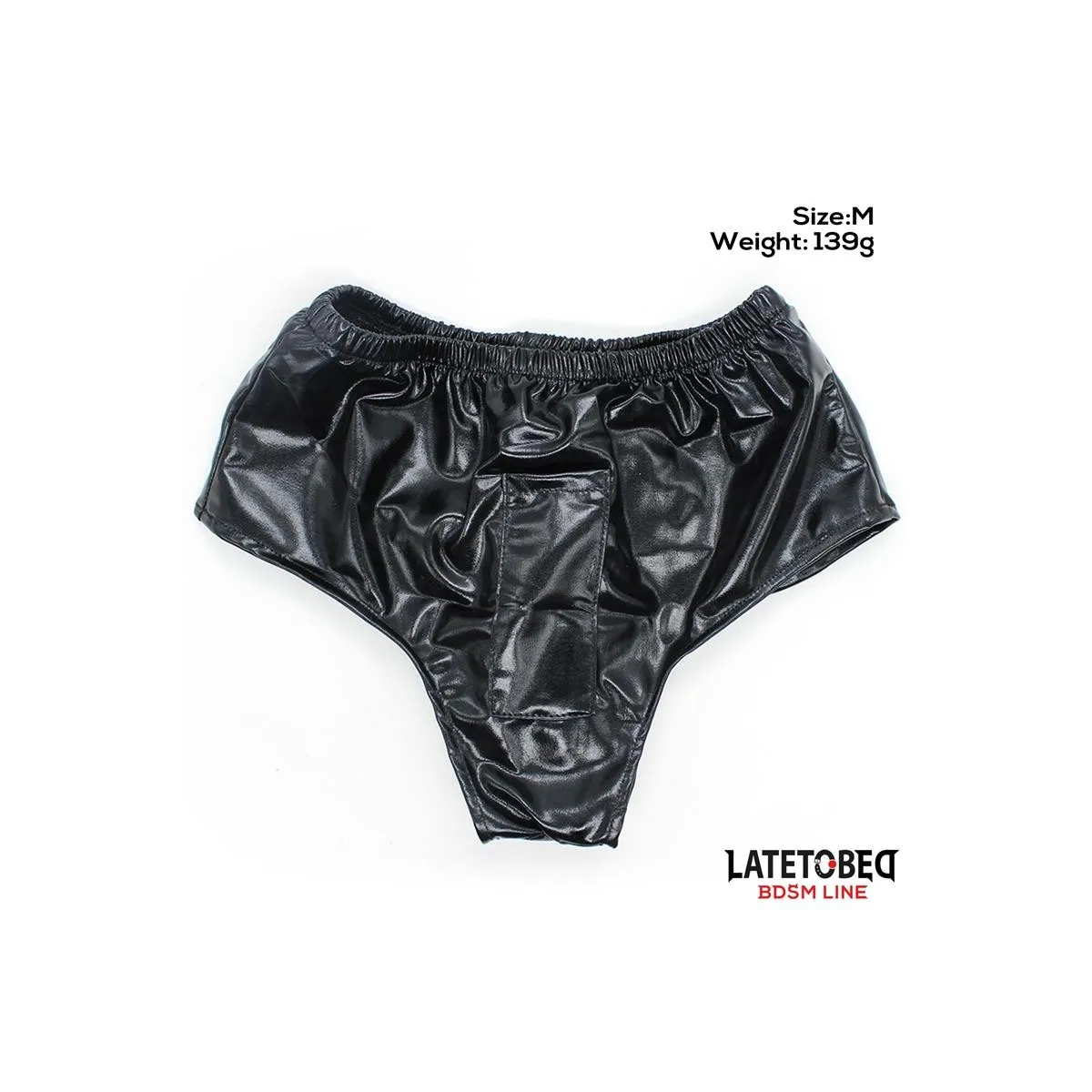 Elastischer Slip mit Vibrierendem Dildo, Einheitsgrösse von Latetobed BDSM Line | Fesselliebe.de