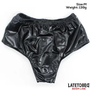 Elastischer Slip mit Vibrierendem Dildo, Einheitsgrösse von Latetobed BDSM Line