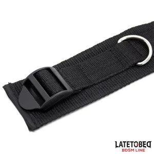 Nylon-Bondage-Fesselsystem für Das Bett (OHNE Haken) von Latetobed BDSM Line