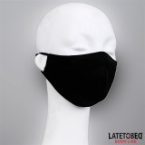 Gesichtsmaske mit 6 cm Abnehmbarem Dildo von Latetobed BDSM Line | Fesselliebe.de