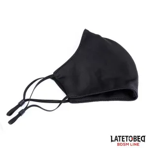 Gesichtsmaske mit 6 cm Abnehmbarem Dildo von Latetobed BDSM Line